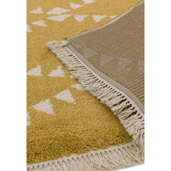 Gorčično rumena preproga 200x290 cm Rocco – Asiatic Carpets-image-1