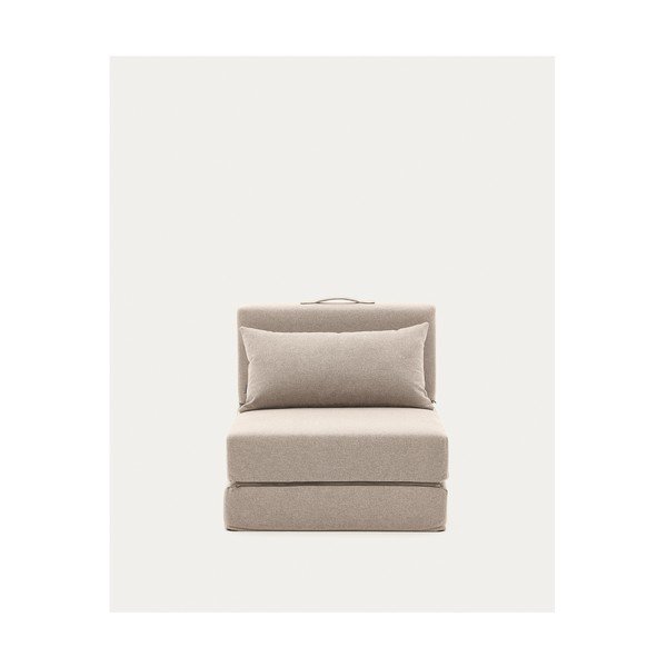 Sivo-bež raztegljiv fotelj Arty – Kave Home-image-3