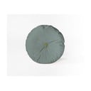 Okrogla okrasna blazina z žametno prevleko Velvet Atelier Turquoise, ⌀ 45 cm
