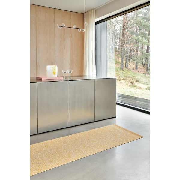 Gorčično rumen zunanji in notranji tekač 70x300 cm Sam Mustard – Pappelina-image-2