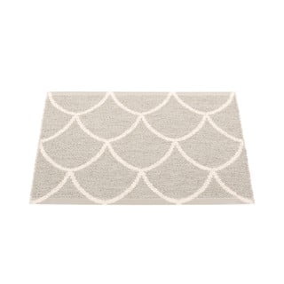Kremno bela notranja in zunanja preproga 70x50 cm Kotte Linen – Pappelina