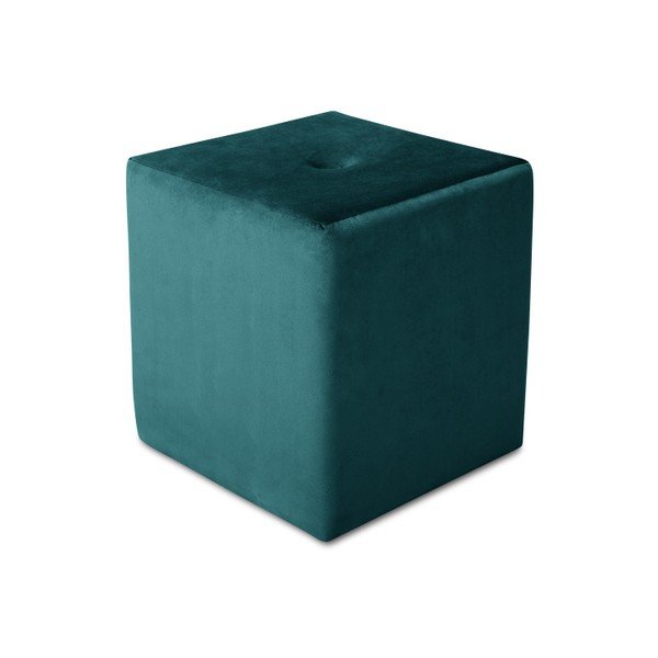Petrolej moder tabure Mazzini Sofas Margaret, 40 x 45 cm-image-3