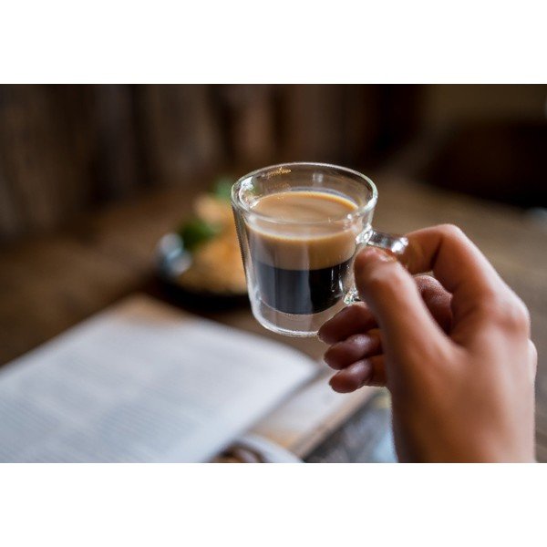 Steklene skodelice za espresso z dvojno steno v kompletu 2 ks 80 ml Diva – Vialli Design-image-1