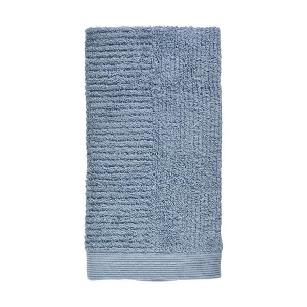 Modra brisača iz 100 % bombaža Zone Classic Blue Fog, 50 x 100 cm