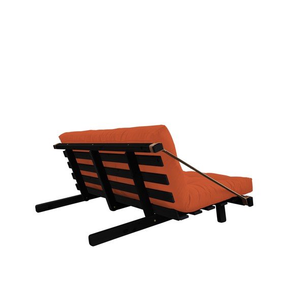 Spremenljiv kavč Karup Jump črna/oranžna-image-2