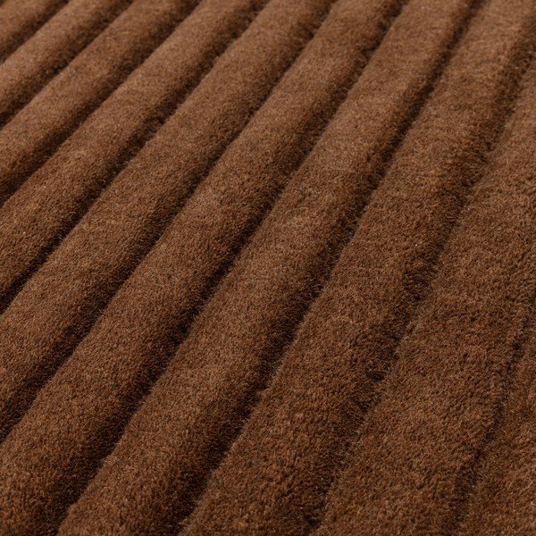 Temno rjava ročno tkana volnena preproga 160x230 cm – Asiatic Carpets-image-4