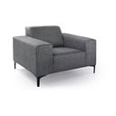 Antracitno siv fotelj Scandic Diva