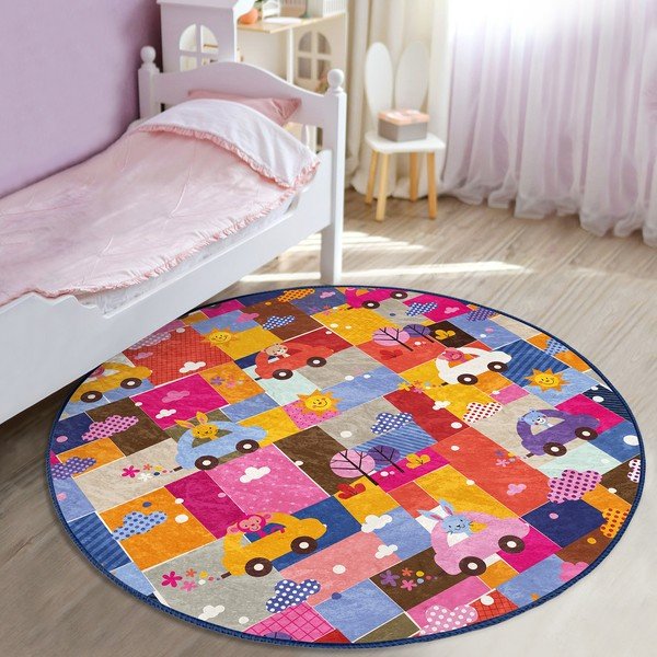 Otroška preproga ø 120 cm Comfort – Mila Home-image-1