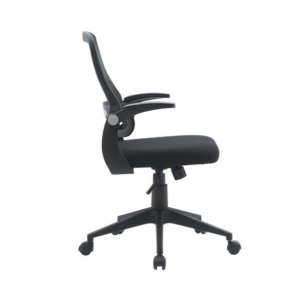 Črn oblazinjen pisarniški stol Gilmore – Yes Everyday-image-3