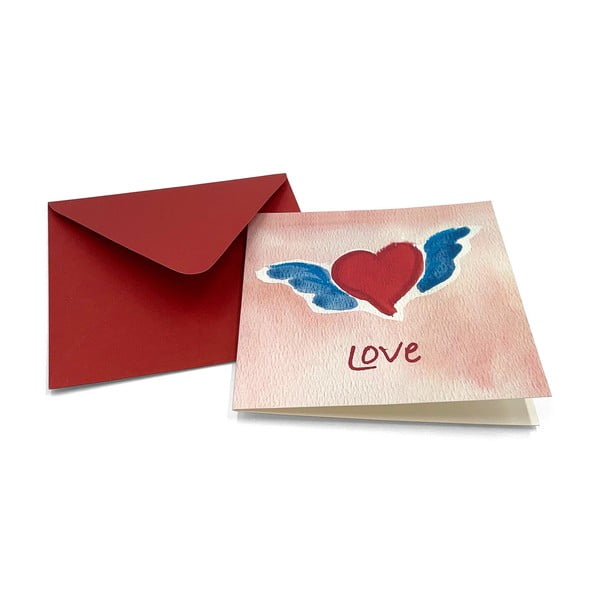 Darilni komplet za pisanje z voščilnico Heart and Prince – Kartos-image-1