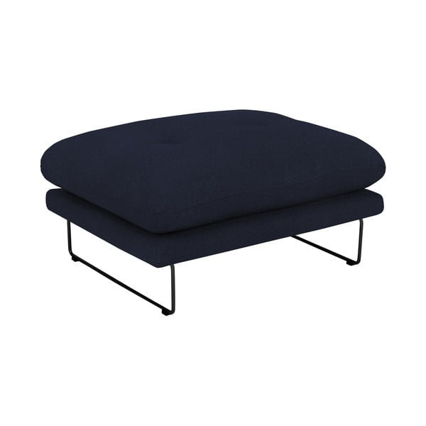 Temno moder otoman Windsor & Co Sofas Comet-image-1