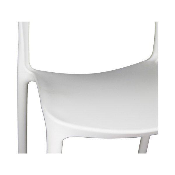 Komplet 4 belih jedilnih stolov Evergreen House Faux-image-1