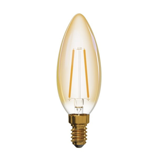 LED žarnica EMOS Vintage Candle Warm White, 2,1W E14