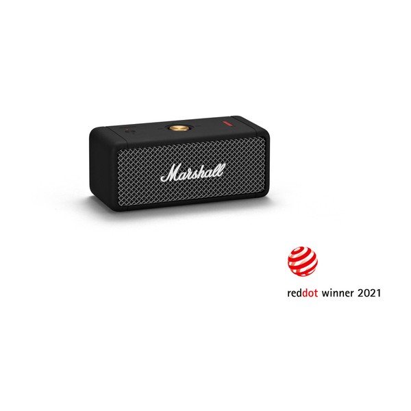 Črn prenosni zvočnik Bluetooth Marshall Emberton-image-2