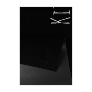 Črn tekač Cook & Clean Kitchen Cutlery, 150 x 50 cm