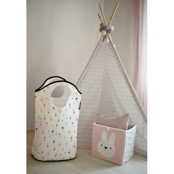 Tekstilna otroška košara za shranjevanje Sweet Bunnies - Butter Kings-image-1