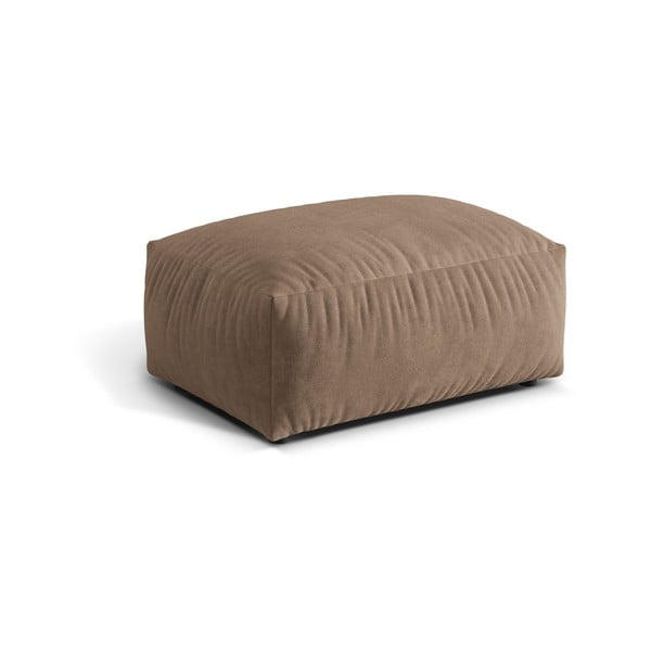 Svetlo rjav žameten modularni otoman Martina – Micadoni -image-1