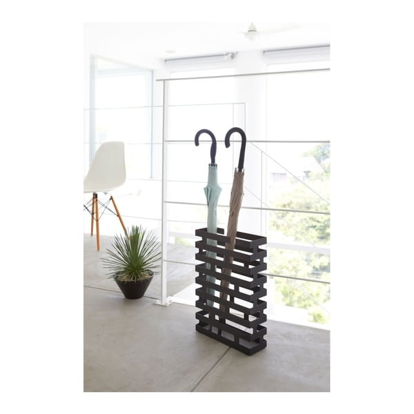 Črno stojalo za dežnike YAMAZAKI Himeji-image-1