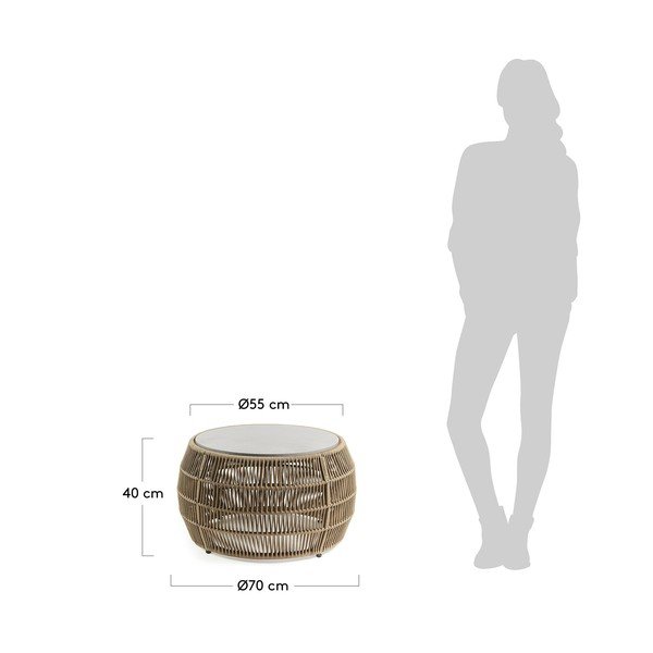 Kavna mizica La Forma Program, Ø 70 cm-image-4