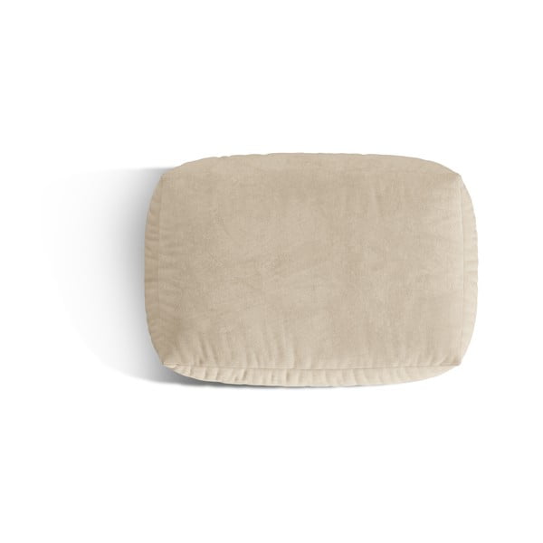 Bež žameten modularni otoman Martina – Micadoni -image-2