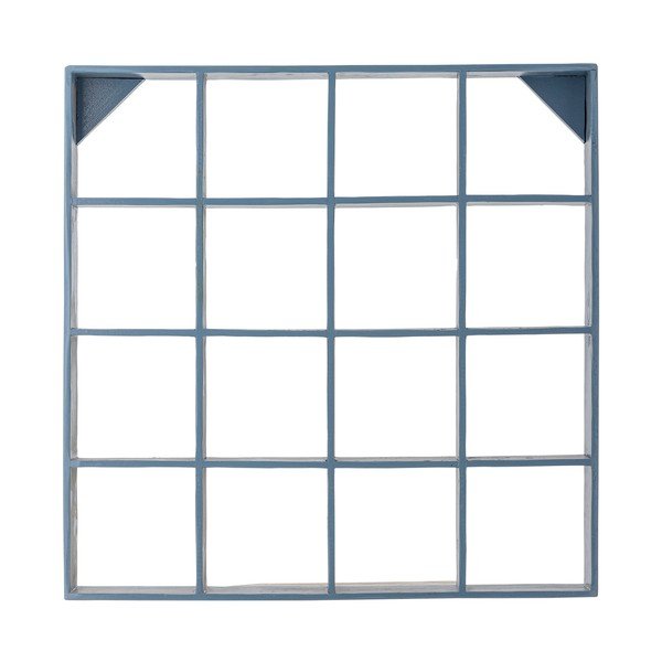 Modra večnivojska polica iz recikliranega lesa 70 cm Bekka – Bloomingville