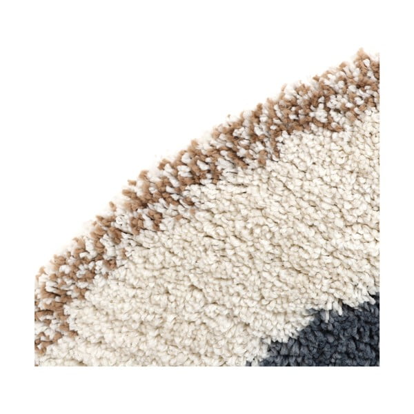 Bež-kremno bela otroška preproga iz mešanice jute ø120 cm Bohemian Rainbow Bleu – Nattiot-image-3