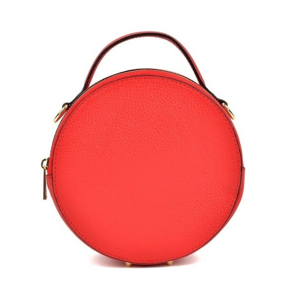 Rdeča usnjena žepna torbica Isabella Rhea Pargo