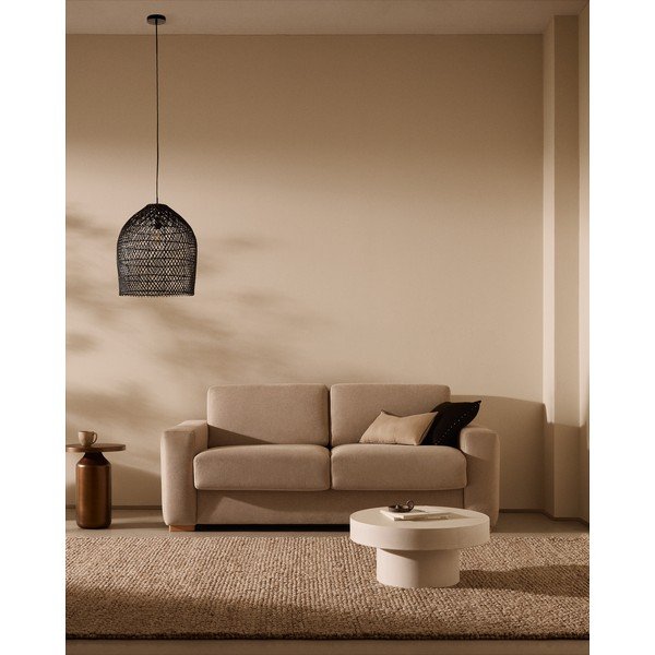 Črno senčilo ø 44 cm Domitila – Kave Home-image-1