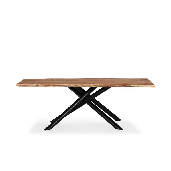 Jedilna miza iz masivne akacije 100x220 cm Anuri – MOME-image-4