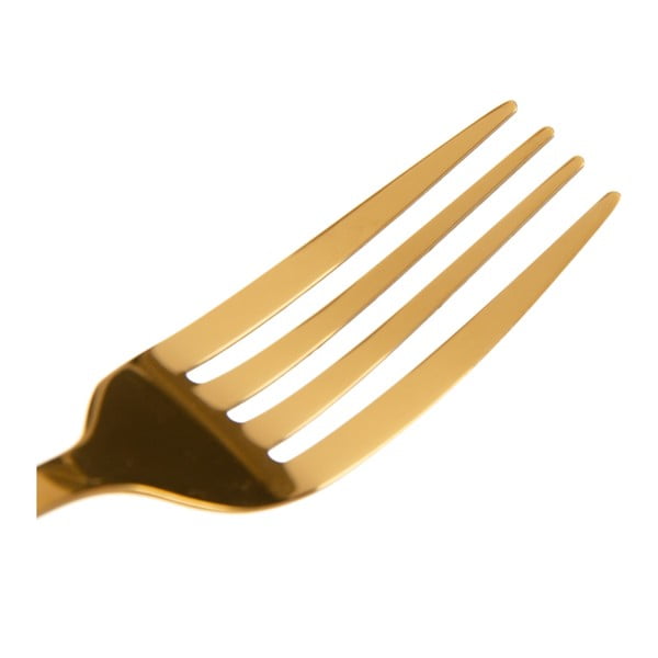 Pribor iz nerjavečega jekla v zlati barvi  24 ks – Ixia-image-1