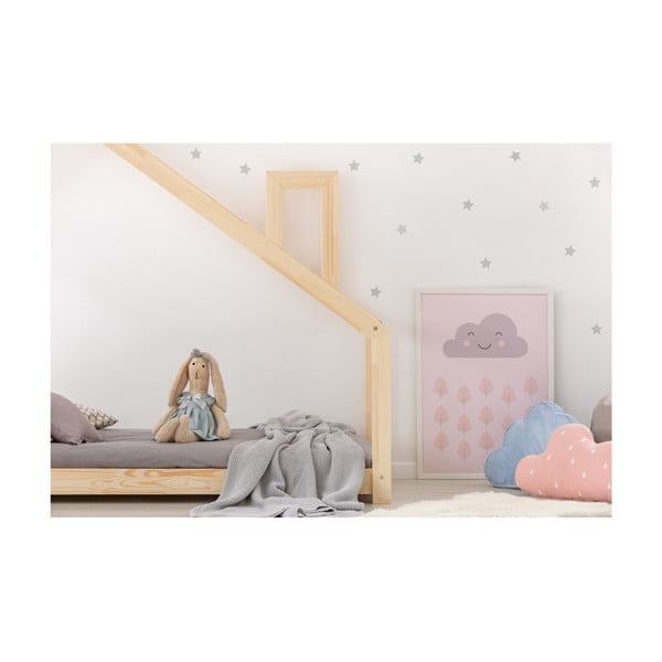 Postelja hiška iz borovega lesa Adeko Mila DMS, 80 x 160 cm-image-2