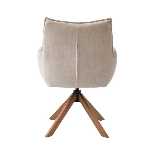 Kremno beli oblazinjeni jedilni stoli v kompletu 2 ks Marilla – Unique Furniture-image-3