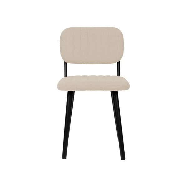 Kremno bel jedilni stol Jake – White Label-image-4