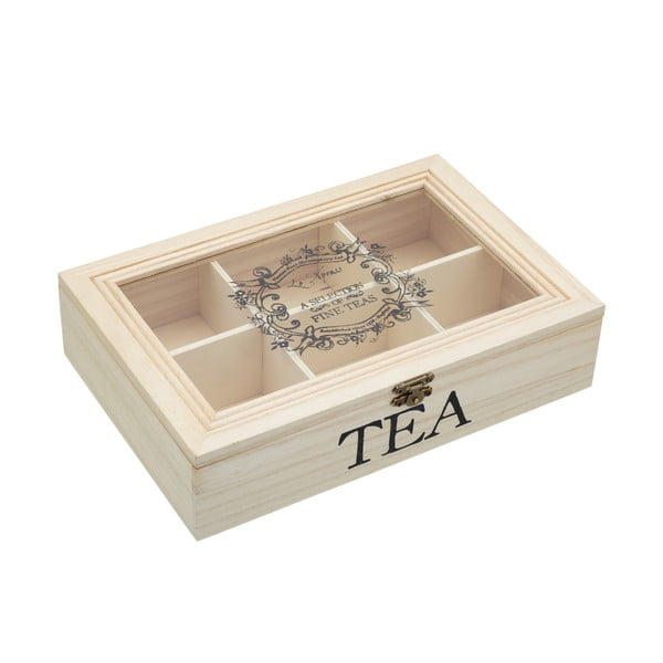 Lesena škatla za čaj Le'Xpress