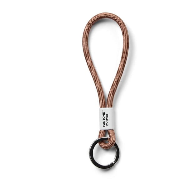 Svetlo rjav obesek za ključe Mocha Mousse 17-1230 – Pantone