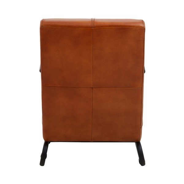 Rjav usnjen fotelj Buffalo – Premier Housewares-image-4