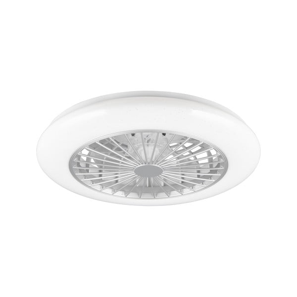 Bela LED stropna svetilka Stralsund – Trio