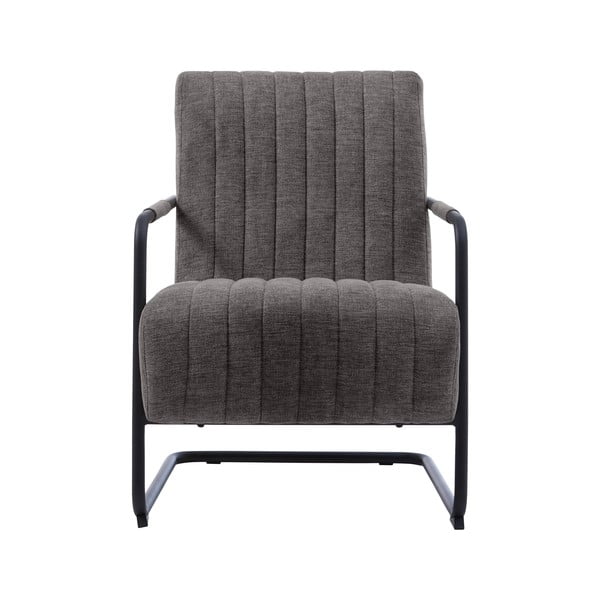 Temno siv fotelj Trout – Unique Furniture-image-2