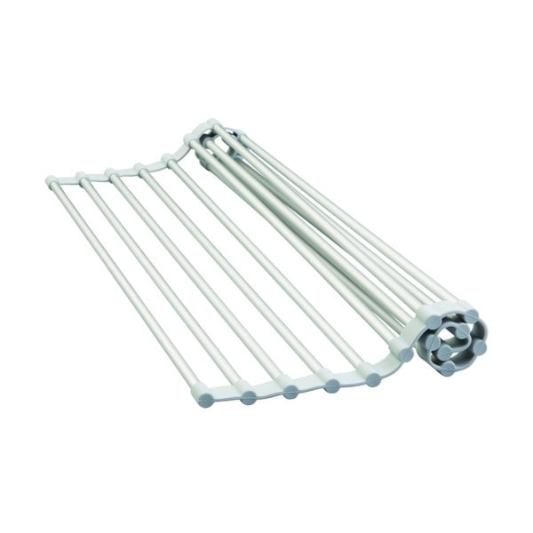 Aluminijast odcejalnik za pomivalno korito v srebrni barvi Metro – iDesign-image-2