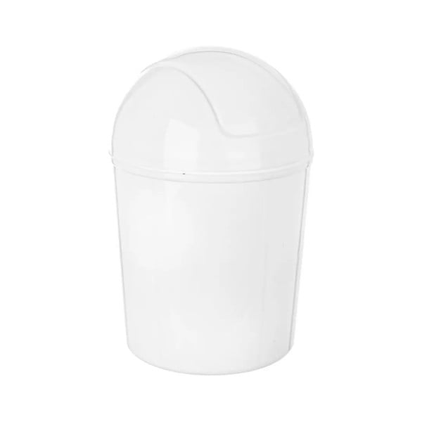 Bel plastičen koš za smeti 920 ml – Orion