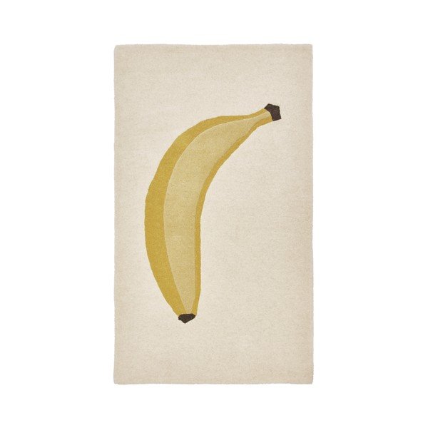 Otroška preproga iz mešanice volne 80x140 cm Banana – OYOY Mini