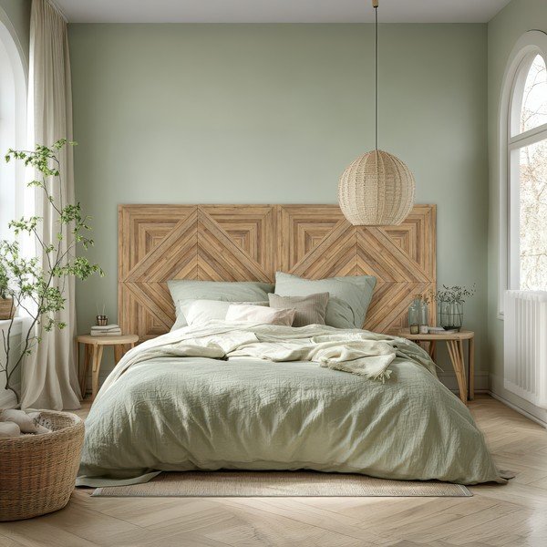 Tekstilni akustični paneli v kompletu 2 ks 60x60 cm Light Timber II – Styler-image-2