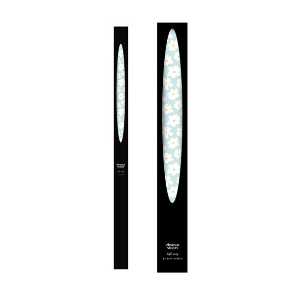 Modro-beli zavijalni papir eleanor stuart No. 8 Floral-image-3