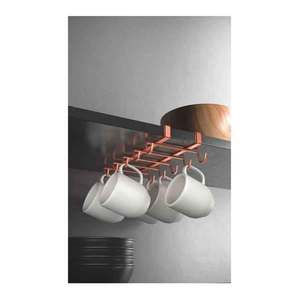 Držalo za skodelice v bakreni barvi Metaltex-image-3