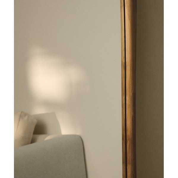 Stensko ogledalo z lesenim okvirjem 94,5x192 cm Alura – Kave Home-image-2
