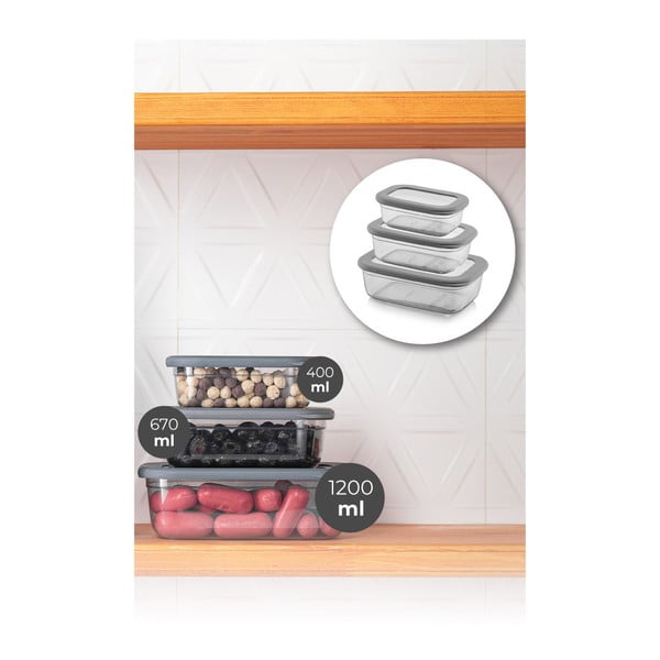 Posode za shranjevanje živil v kompletu 3 ks – Hermia-image-2