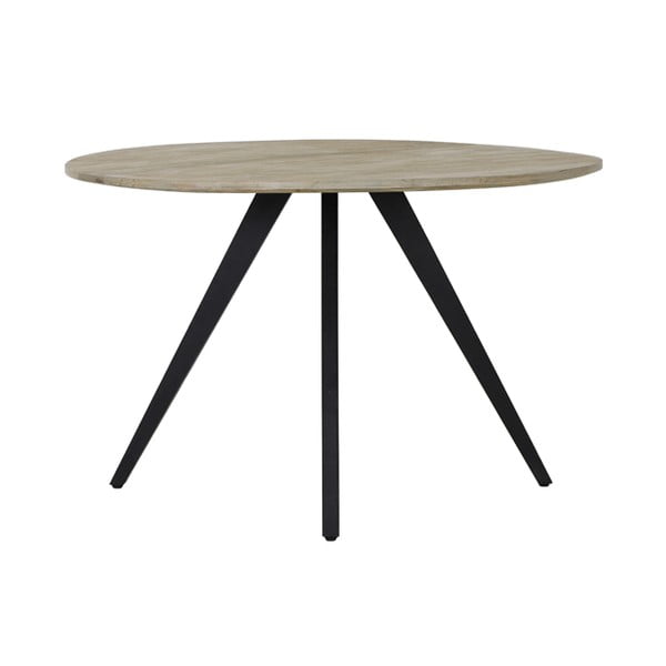 Okrogla jedilna miza v naravni barvi ø 120 cm Magnifera – Light & Living