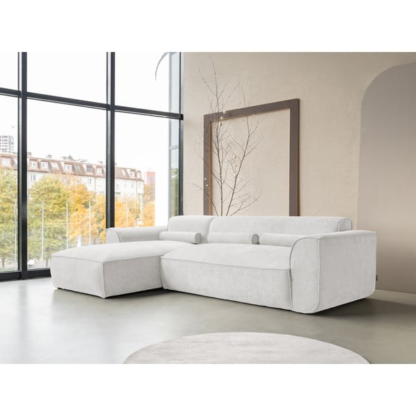 Bela kotna sedežna garnitura (levi kot) Flex Felix – Miuform-image-3