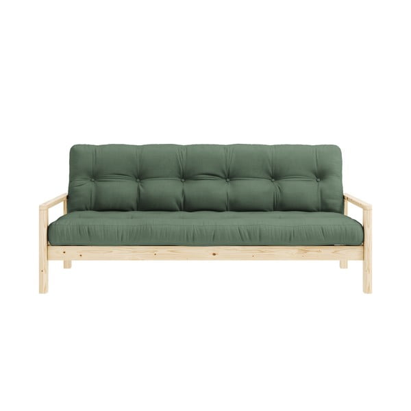 Zelena raztegljiva sedežna garnitura 205 cm Knob – Karup Design