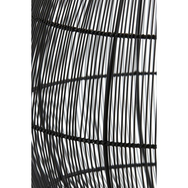 Mat črna namizna svetilka s kovinskim senčilom (višina 56 cm) Yumi – Light & Living-image-3